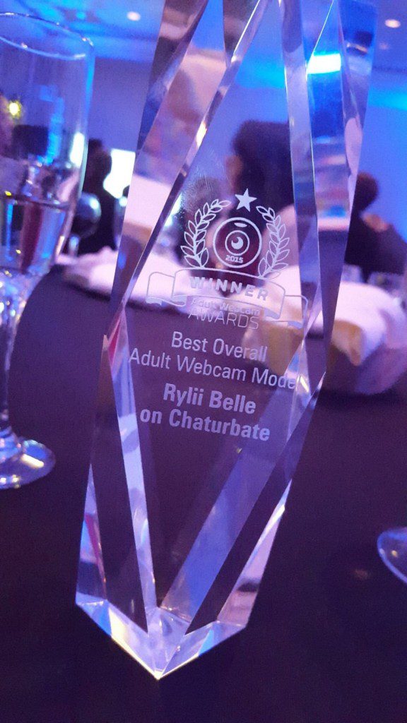 Best Overall Adult Webcam Model Trophy