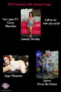 Pervy the clown flyer