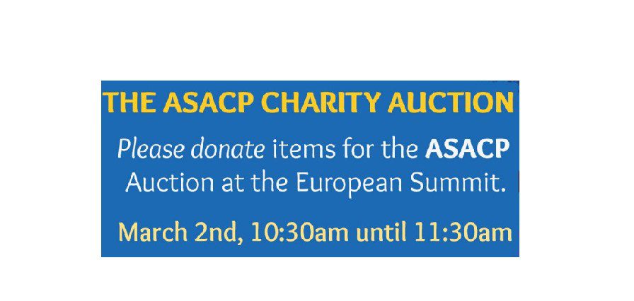 Benefit ASACP Set for The European Summit