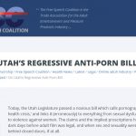 Free Speech Coalition Issues Response to Utah Anti-Porn Bill