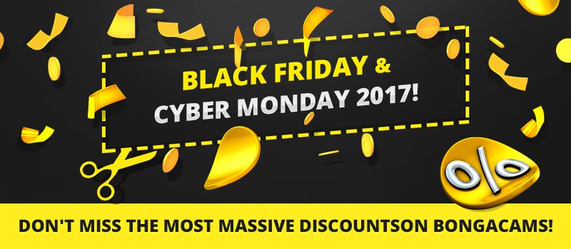 BongaCams Black Friday and Cyber Monday Sale
